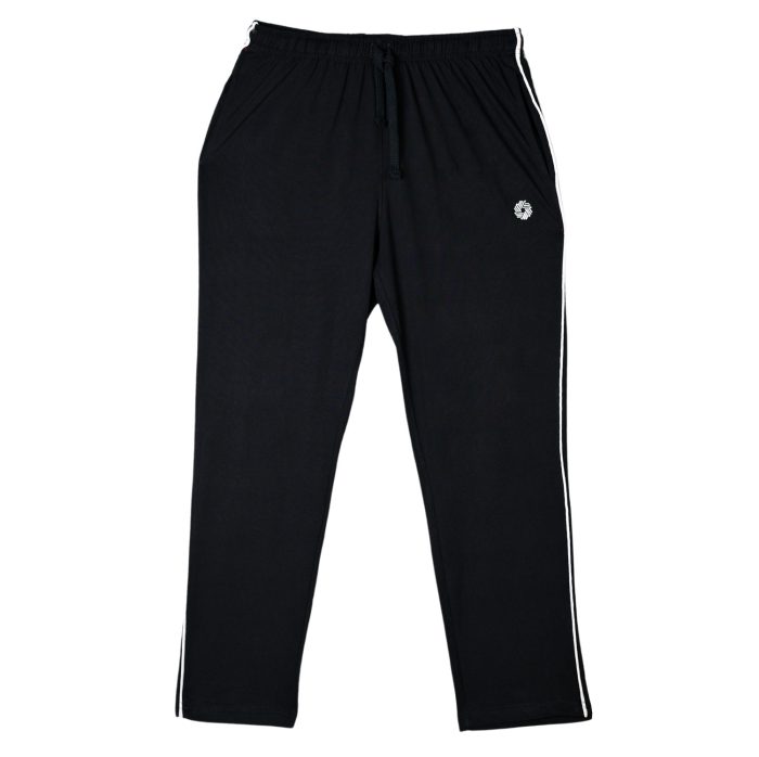 Men’s Black Jersey Trousers – Soft, Stretchy & Comfortable