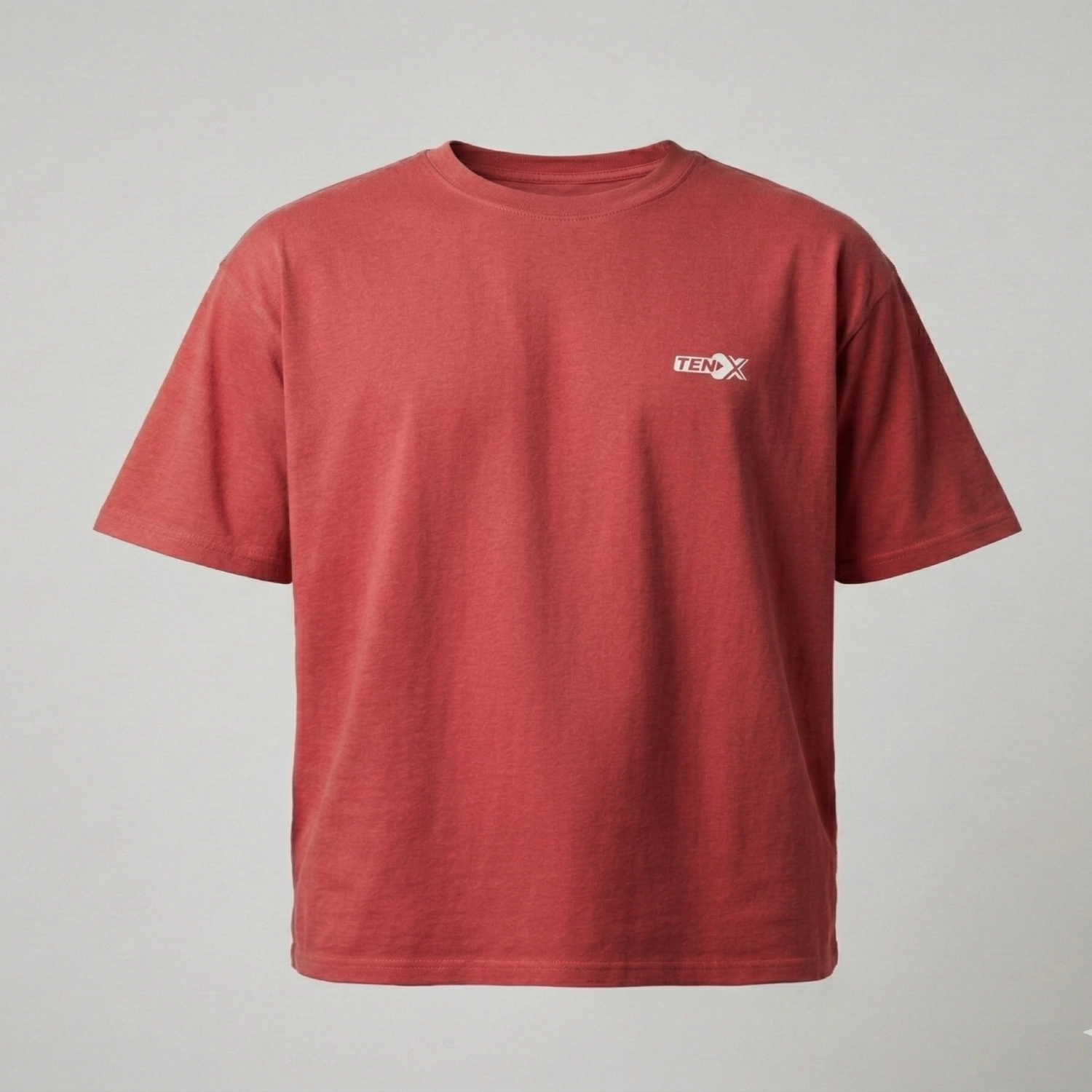 Men's Baggy T shirt (Burgundy) - Image 3
