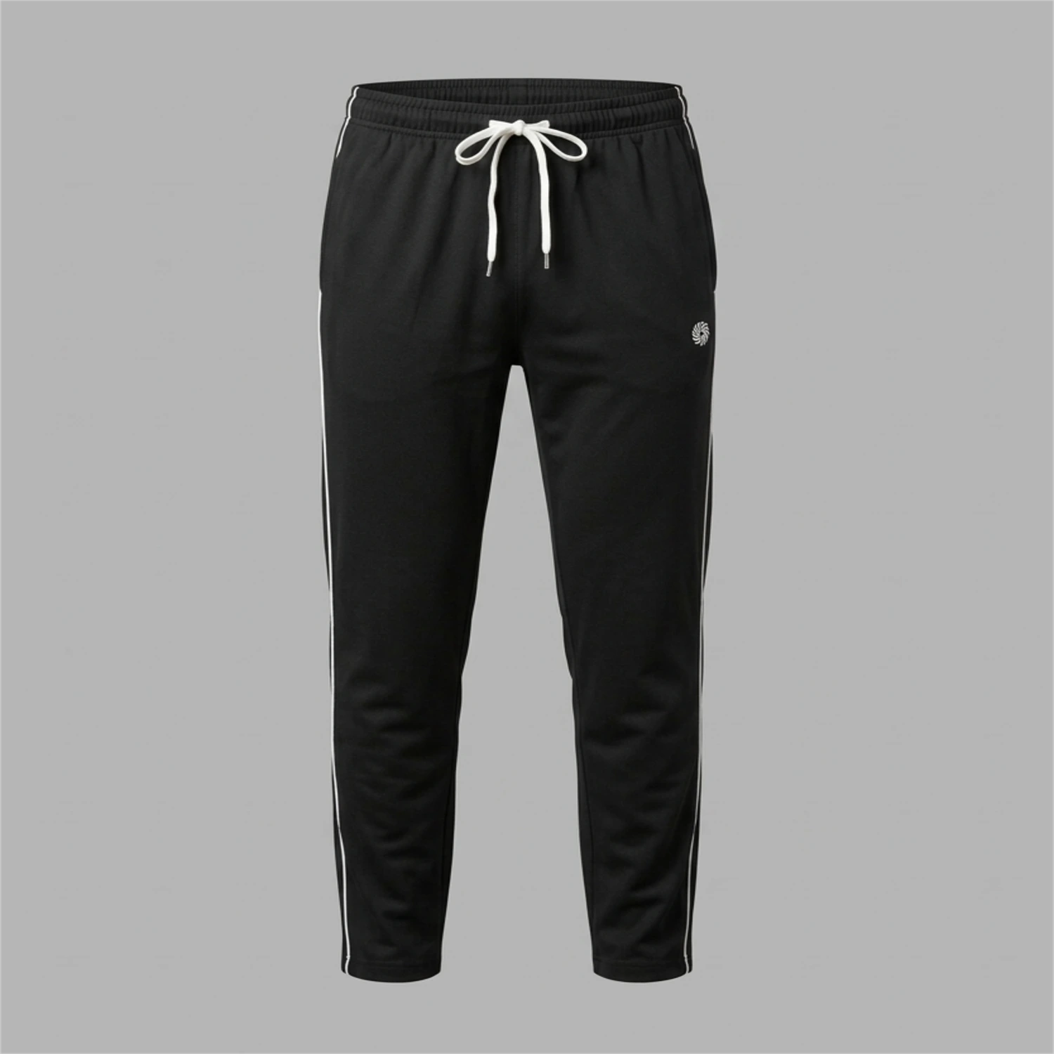 Men's Jersey Fancy Trouser (Black) - Image 2