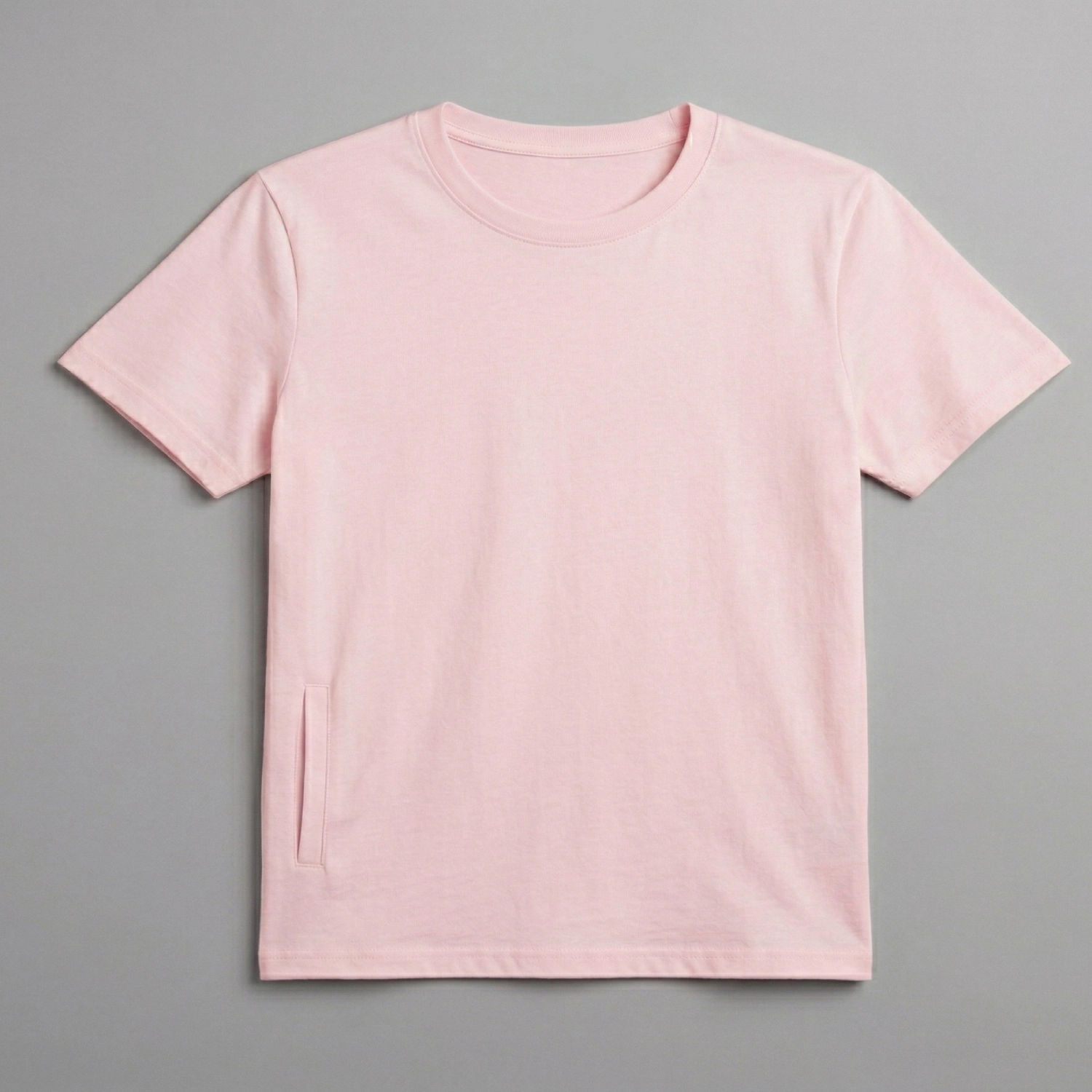 Women Basic T shirt (BabyPink) - Image 2