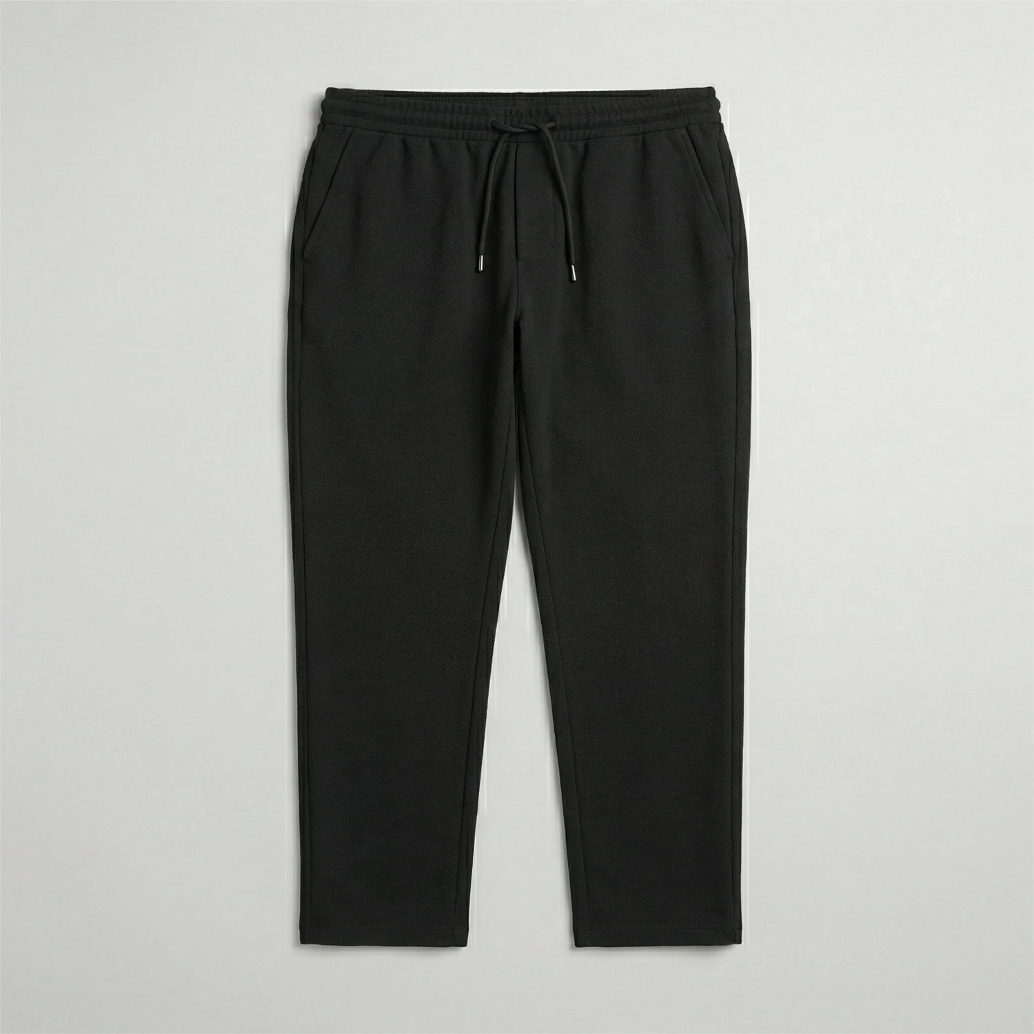 Men's Twill Joggy Pants (Black) - Image 3