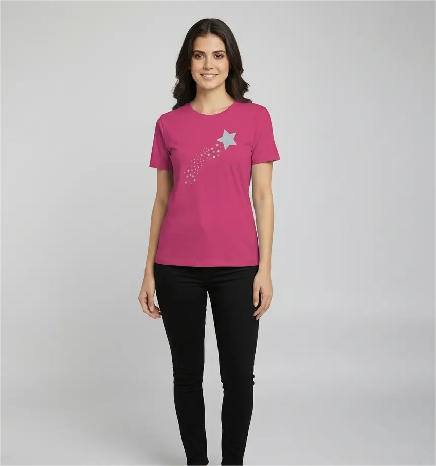 Women Printed T shirt (Foscia) - Image 2