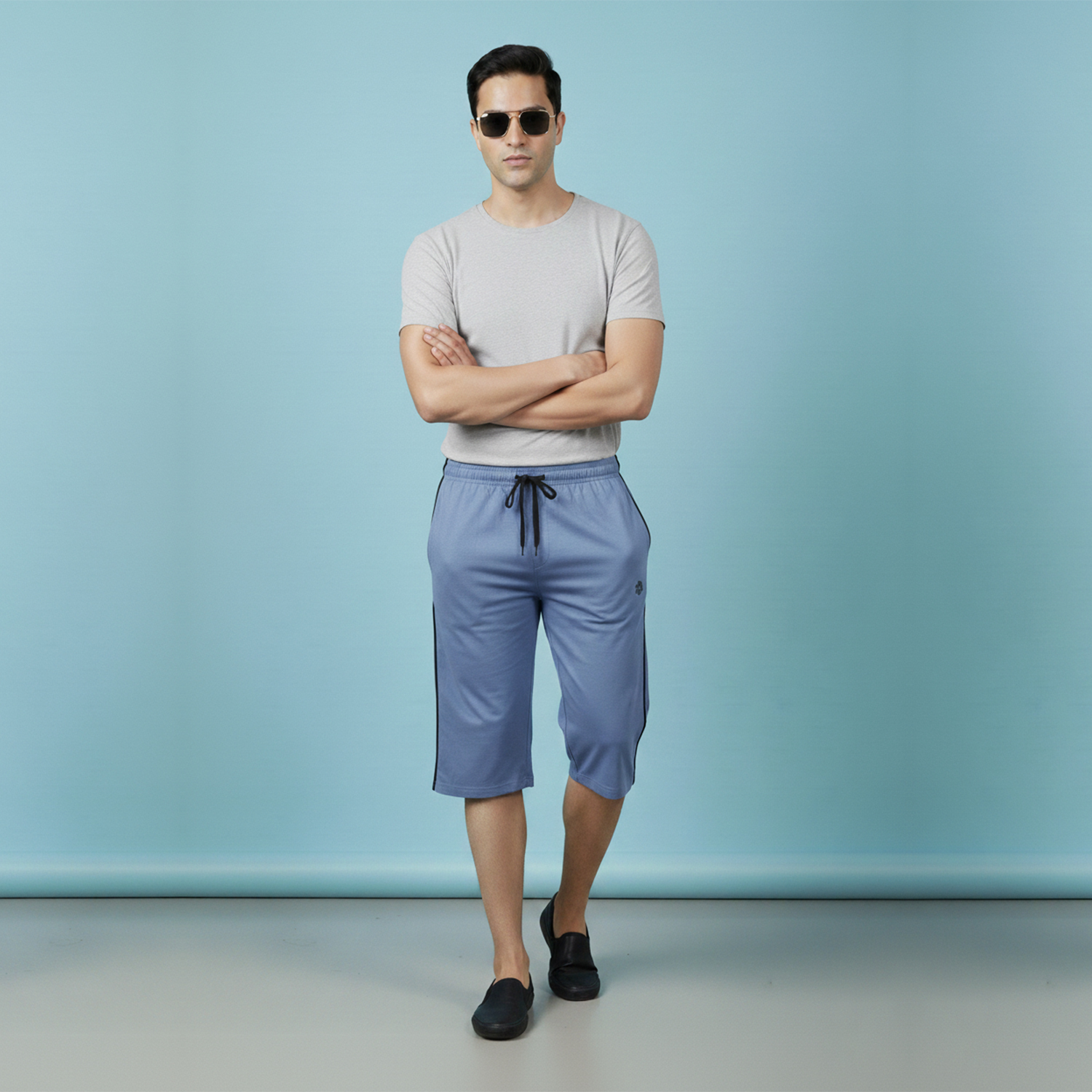 Men's Cotton Jersey Pipine Bermuda