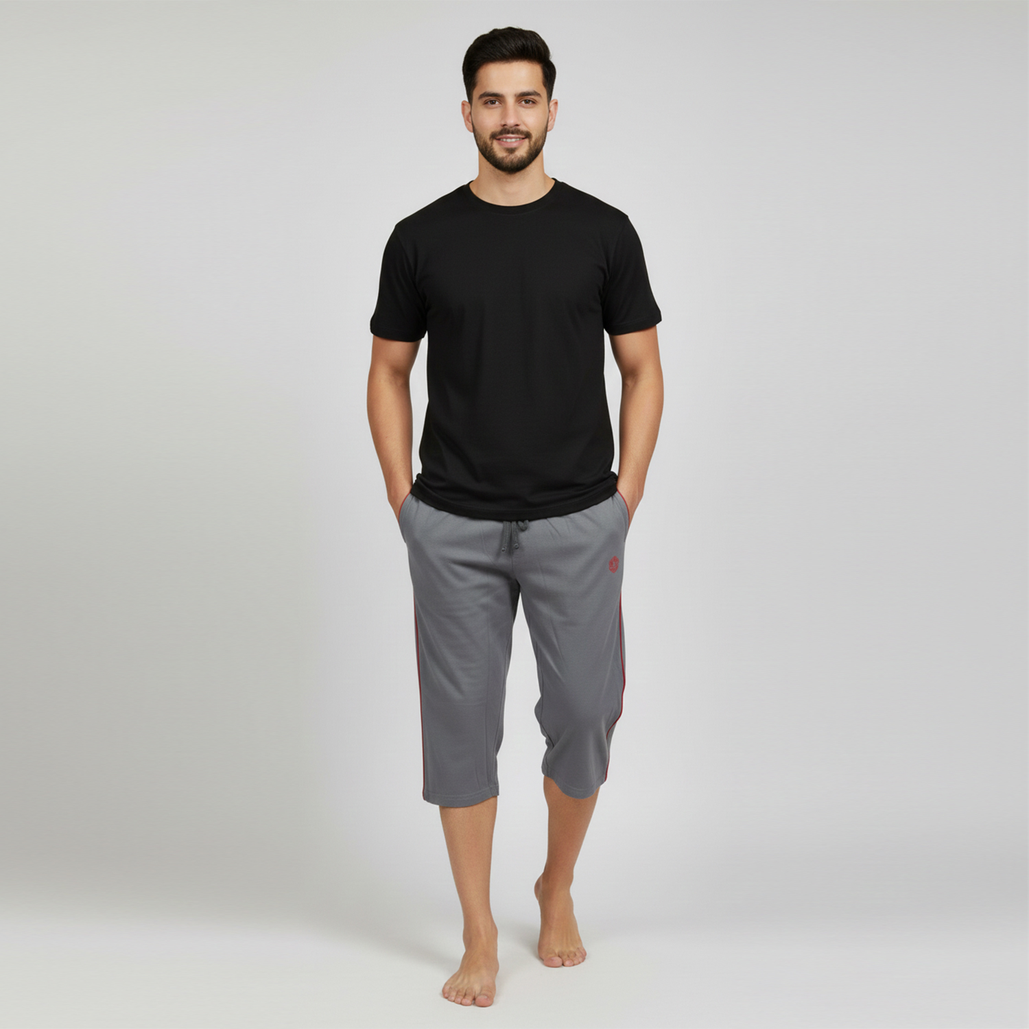 Men's Cotton Jersey Pipine Bermuda