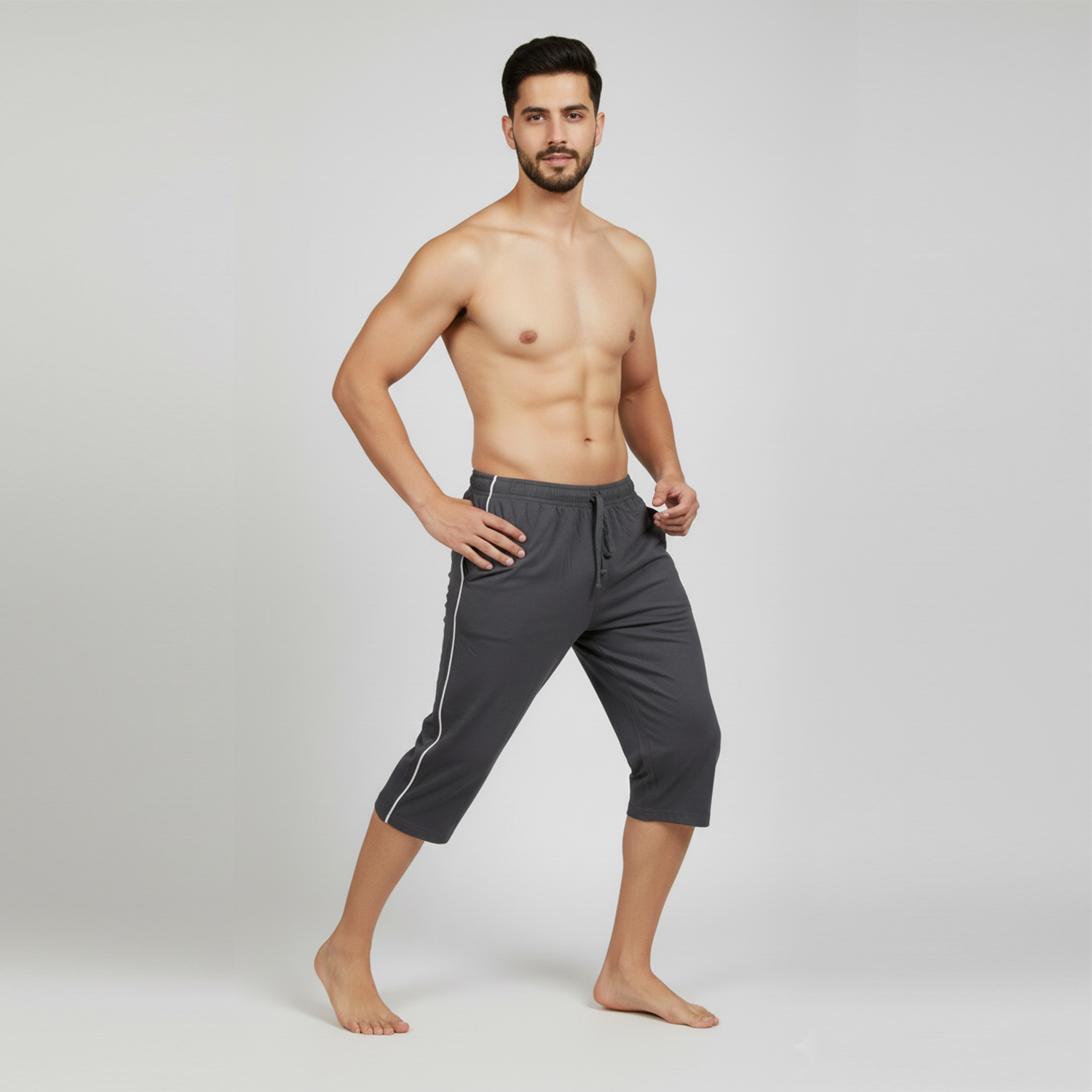 Men's Cotton Jersey Pipine Bermuda