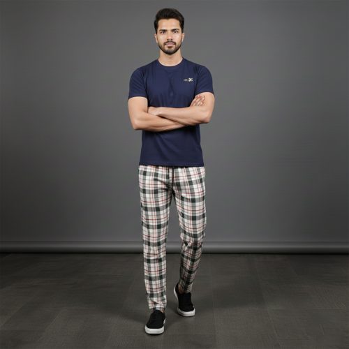 Men's wooven Cotton Pajama Suit