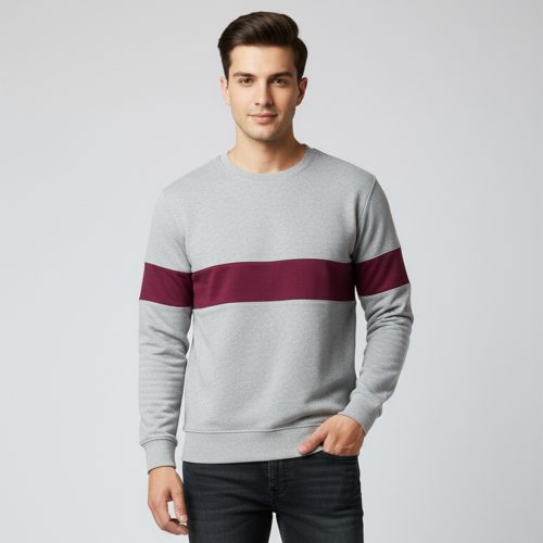 Men's Plain Sweat Shirt