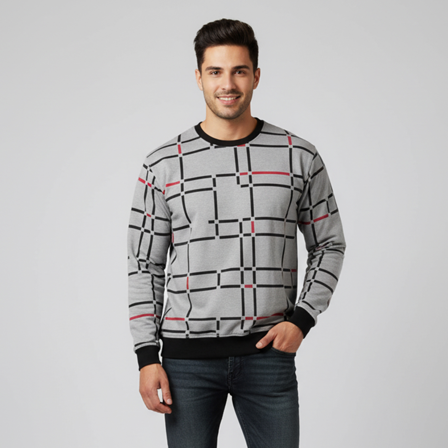 Mens Printed SweatSHirt