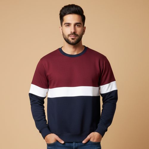 Mens Panel SweatSHirt
