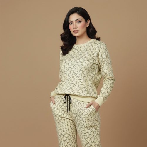 Women Terry Track Suit